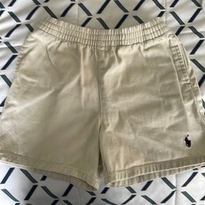 Ralph Lauren khaki shorts, 18M